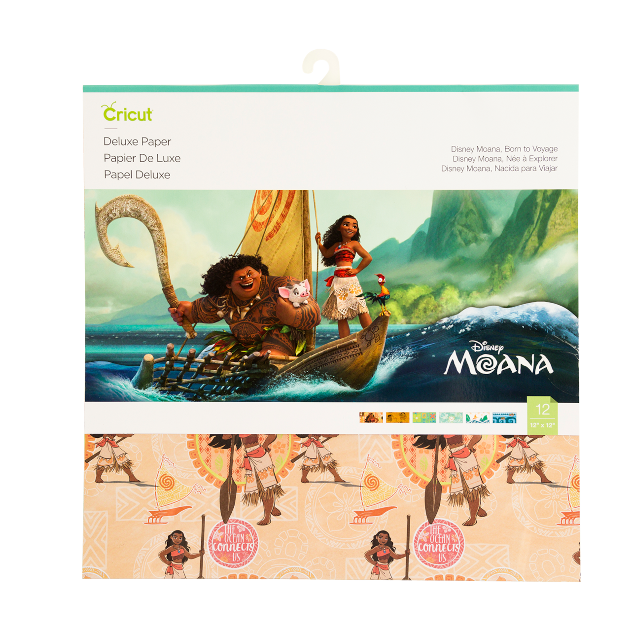 Cricut® Disney® Moana Born To Voyage Deluxe Paper, 12" x 12"